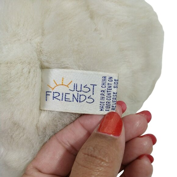 Vtg 1995 Chosun Just Friends Teddy Bear Tan Plaid BowTie Plush Stuffed Animal - Picture 5 of 6